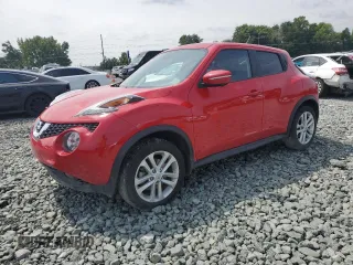 2015 Nissan Juke SL z VIN JN8AF5MR9FT503403, wystawiony jako Copart lot #65930214 z przebiegiem 81 137 mil mil oraz Szkody całkowita. Historia ofert i sprzedaży dostępna na DreamBid. Obrazek 1.