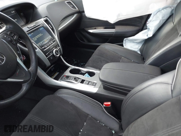 2018 Acura TLX w/A-SPEC Pkg with VIN 19UUB3F61JA000384, listed as a IAAI auction lot 41452595 with 36,139 mi miles. Bid and sale history available at carsss.com. Image 5.