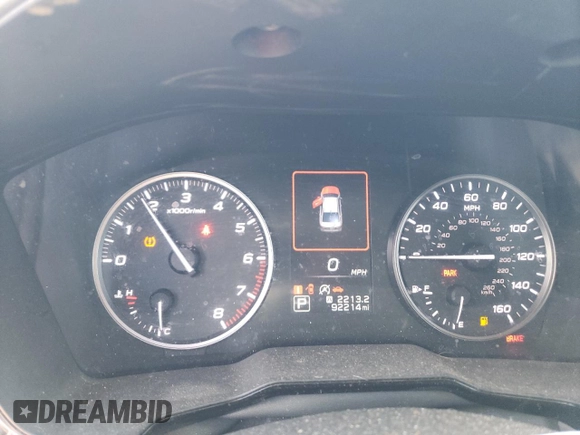 2021 Subaru Legacy with VIN 4S3BWAB61M3013780, listed as a Copart auction lot 51867945 with 92,214 mi miles and Non repairable. Bid and sale history available at DreamBid. Image 9.