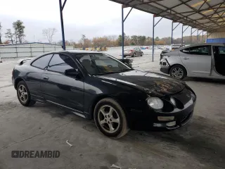 1999 Toyota Celica GT with VIN JT2DG02T5X0057530, listed as a Copart auction lot 43446095 with 347,463 mi miles and Salvage Title. Bid and sale history available at carsss.com. Image 4.