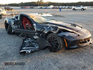 2015 Chevrolet Corvette Z06 1LZ z VIN 1G1YP2D63F5604803, wystawiony jako Copart lot #86177014 z przebiegiem Nie podano mil oraz Szkoda całkowita • Salvage title. Historia ofert i sprzedaży dostępna na DreamBid. Obrazek 4.
