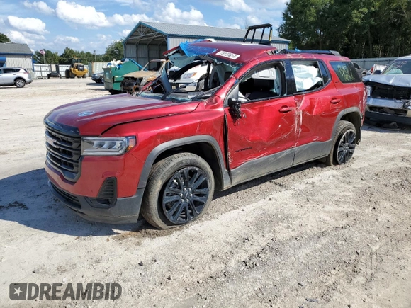 2022 GMC Acadia SLT with VIN 1GKKNML49NZ130947, listed as a Copart auction lot 73123814 with 25,802 mi miles and Non Repairable. Bid and sale history available at carsss.com. Image 1.