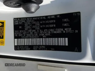 2019 Toyota Highlander SE z VIN 5TDJZRFH1KS629231, wystawiony jako Copart lot #54161975 z przebiegiem 218 689 mil mil oraz Szkoda całkowita • Salvage title. Historia ofert i sprzedaży dostępna na DreamBid. Obrazek 13.