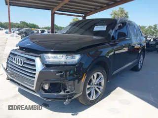 2017 Audi Q7 Premium Plus with VIN WA1LHAF75HD040203, listed as a IAAI auction lot 42064687 with 100,845 mi miles and . Bid and sale history available at DreamBid. Image 2.