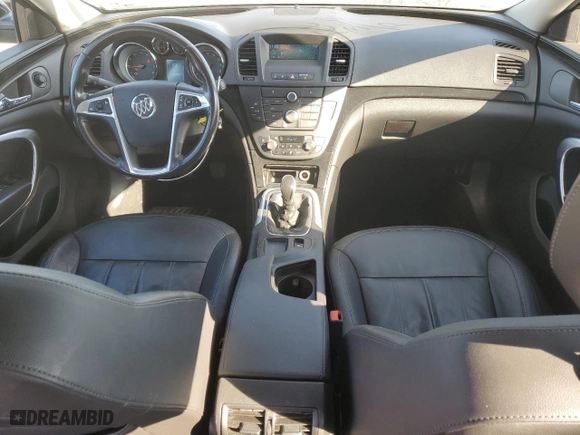 2011 Buick Regal CXL Turbo TO2 with VIN W04GW5EV9B1115380, listed as a Copart auction lot 87330484 with 97,625 mi miles and Salvage Title. Bid and sale history available at carsss.com. Image 8.