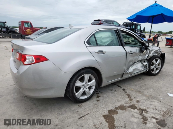 2010 Acura TSX with VIN JH4CU2F68AC001341, listed as a Copart auction lot 63515565 with 58,206 mi miles and Clean title. Bid and sale history available at DreamBid. Image 3.