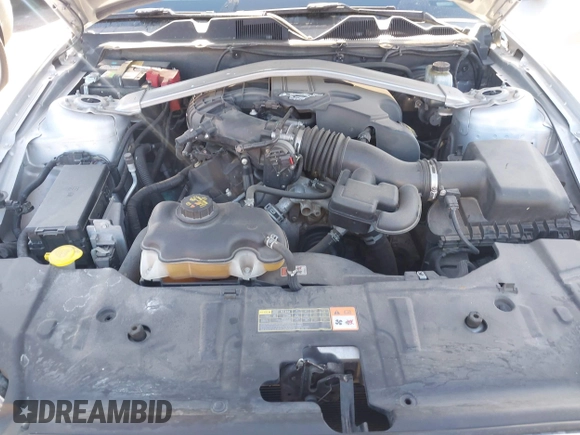 2013 Ford Mustang V6 with VIN 1ZVBP8AM1D5279453, listed as a IAAI auction lot 42128058 with 93,105 mi miles and . Bid and sale history available at DreamBid. Image 10.