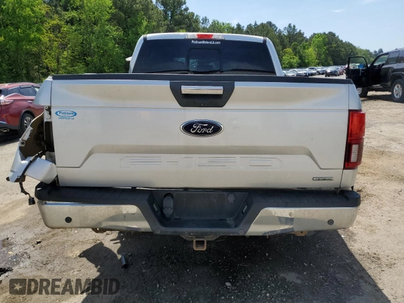 2018 Ford F-150 XL with VIN 1FTEW1EG1JKC19068, listed as a Copart auction lot 52429325 with 149,525 mi miles and Salvage Title. Bid and sale history available at carsss.com. Image 6.