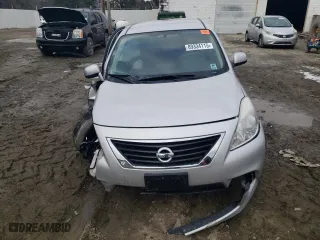 2014 Nissan Versa S Plus with VIN 3N1CN7AP0EL877393, listed as a Copart auction lot 89334115 with 0 mi miles and Salvage Title. Bid and sale history available at carsss.com. Image 5.