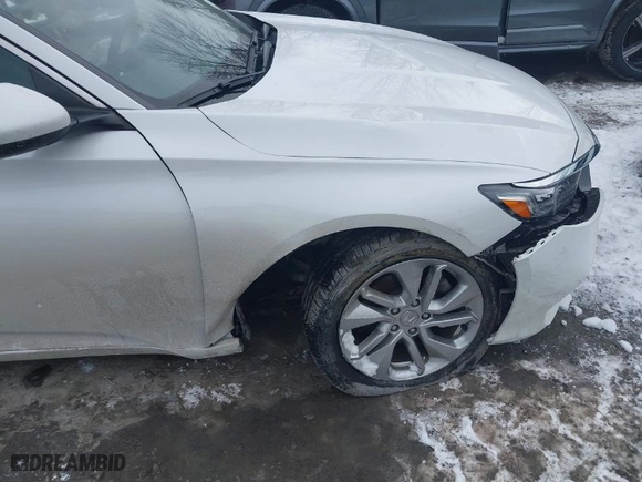 2019 Honda Accord Sedan LX 1.5T with VIN 1HGCV1F14KA102856, listed as a IAAI auction lot 41564120 with 60,356 mi miles. Bid and sale history available at carsss.com. Image 6.
