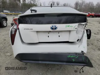 2017 Toyota Prius Two with VIN JTDKBRFU2H3036025, listed as a Copart auction lot 46080935 with 95,290 mi miles and Salvage Title. Bid and sale history available at carsss.com. Image 6.