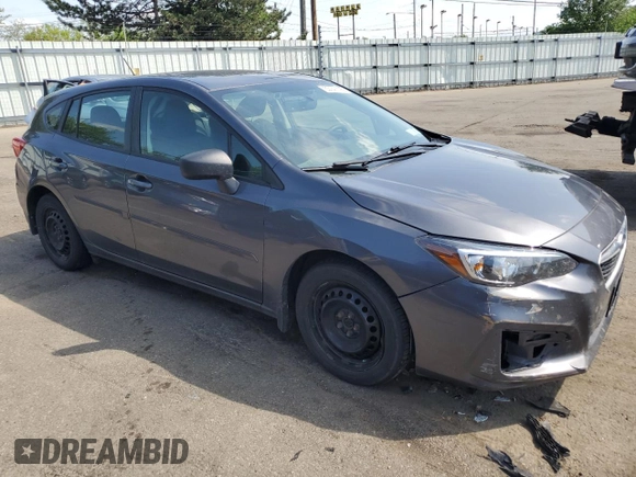 2019 Subaru Impreza with VIN 4S3GTAB6XK3719173, listed as a Copart auction lot 55141795 with 74,894 mi miles and Salvage title. Bid and sale history available at DreamBid. Image 4.