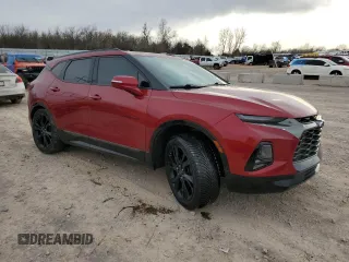 2021 Chevrolet Blazer RS z VIN 3GNKBKRS6MS539943, wystawiony jako Copart lot #48931455 z przebiegiem 92 235 mil mil oraz Szkoda całkowita • Salvage title. Historia ofert i sprzedaży dostępna na DreamBid. Obrazek 4.