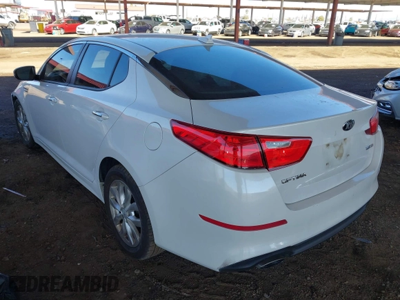 2014 Kia Optima EX z VIN 5XXGN4A74EG294124, wystawiony jako IAAI lot #41413272 z przebiegiem 154 058 mil mil oraz . Historia ofert i sprzedaży dostępna na DreamBid. Obrazek 3.