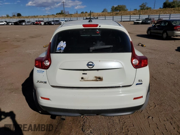 2012 Nissan Juke SL with VIN JN8AF5MR7CT114142, listed as a Copart auction lot 78395114 with Not Provided miles and Clean Title. Bid and sale history available at carsss.com. Image 6.