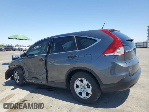 2013 Honda CR-V LX with VIN 2HKRM3H36DH509627, listed as a Copart auction lot 63880025 with 86,310 mi miles and Salvage title. Bid and sale history available at DreamBid. Image 2.