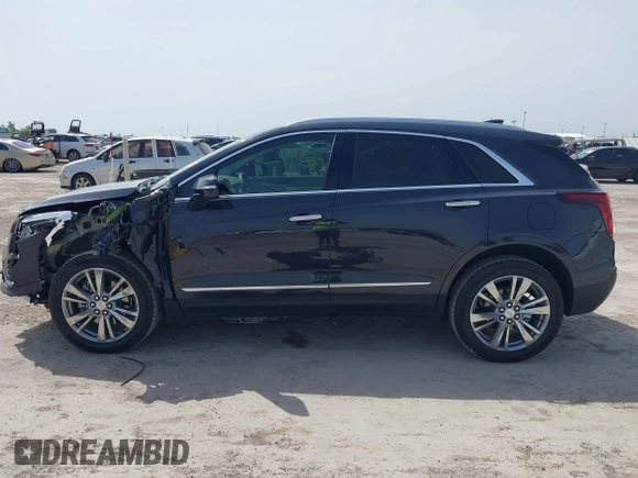 2024 Cadillac XT5 FWD Premium Luxury with VIN 1GYKNCR41RZ738779, listed as a IAAI auction lot 42266837 with 3,166 mi miles and . Bid and sale history available at DreamBid. Image 15.