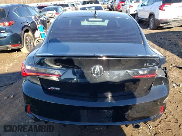 2021 Acura ILX w/Premium/A-SPEC Package with VIN 19UDE2F8XMA004182, listed as a Copart auction lot 70230572 with 20,723 mi miles. Bid and sale history available at carsss.com. Image 6.
