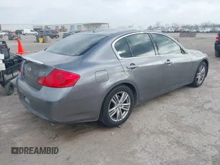 2012 Infiniti G37 Journey with VIN JN1CV6AP0CM620084, listed as a IAAI auction lot 41785352 with 108,836 mi miles. Bid and sale history available at carsss.com. Image 4.