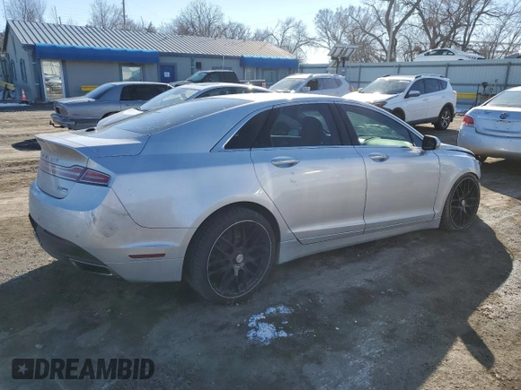 2014 Lincoln MKZ with VIN 3LN6L2J95ER822967, listed as a Copart auction lot 46287135 with 111,024 mi miles and Salvage Title. Bid and sale history available at carsss.com. Image 3.
