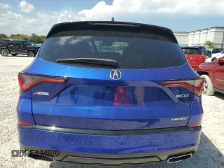2023 Acura MDX w/A-Spec Package with VIN 5J8YE1H08PL008405, listed as a Copart auction lot 51647325 with 19,785 mi miles and Salvage Title. Bid and sale history available at carsss.com. Image 6.