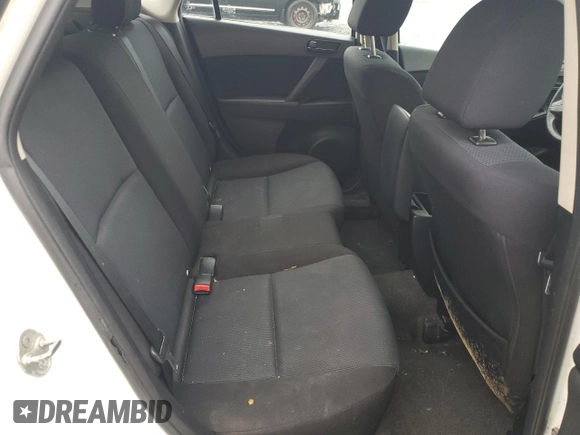 2011 Mazda 3 GX with VIN JM1BL1KF0B1386472, listed as a Copart auction lot 69515521 with 234,165 mi miles and Clean Title. Bid and sale history available at carsss.com. Image 6.