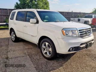 2014 Honda Pilot EX-L with VIN 5FNYF3H5XEB001930, listed as a Copart auction lot 56968025 with 156,091 mi miles and Clean Title. Bid and sale history available at DreamBid. Image 1.