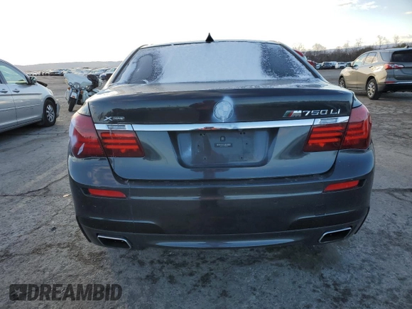2014 BMW 7 Series ALPINA B7 xDrive with VIN WBAYF8C59ED652863, listed as a Copart auction lot 87630395 with Not Provided miles and Salvage Title. Bid and sale history available at DreamBid. Image 6.