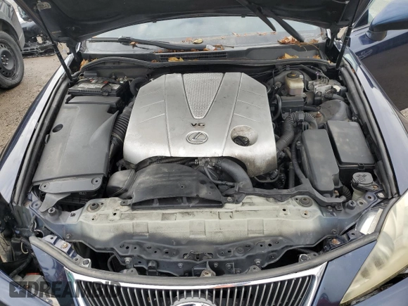 2006 Lexus IS 350 with VIN JTHBE262965000071, listed as a Copart auction lot 82420324 with 203,383 mi miles and Clean title. Bid and sale history available at DreamBid. Image 11.