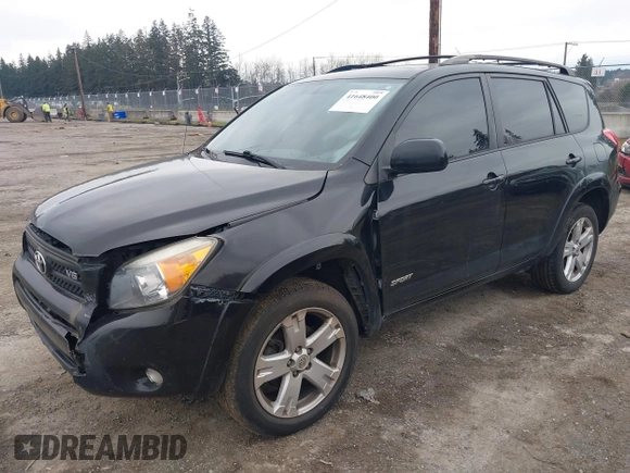 2006 Toyota RAV4 Sport with VIN JTMZK32V465002650, listed as a IAAI auction lot 41648400 with 294,305 mi miles. Bid and sale history available at carsss.com. Image 2.