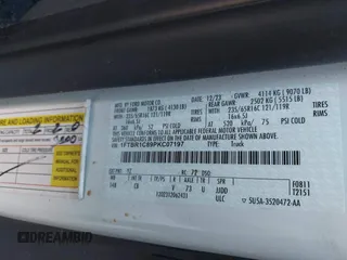 2023 Ford Transit Cargo with VIN 1FTBR1C89PKC07197, listed as a IAAI auction lot 42228682 with 39,306 mi miles and . Bid and sale history available at DreamBid. Image 9.