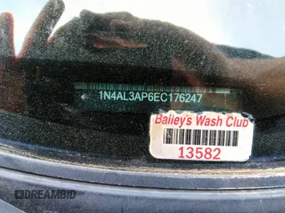 2014 Nissan Altima S with VIN 1N4AL3AP6EC176247, listed as a IAAI auction lot 41910810 with Not Provided miles and . Bid and sale history available at DreamBid. Image 9.