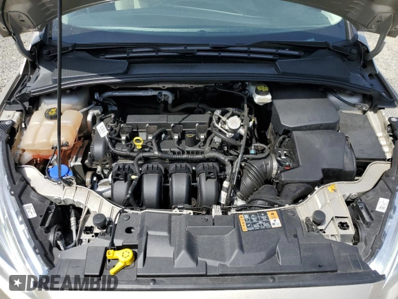 2017 Ford Focus Titanium with VIN 1FADP3N2XHL268174, listed as a Copart auction lot 59761415 with 53,522 mi miles and Salvage title. Bid and sale history available at DreamBid. Image 11.