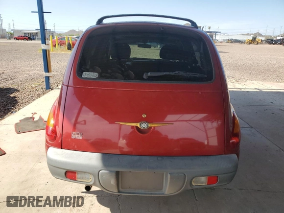 2002 Chrysler PT Cruiser Limited with VIN 3C8FY68B62T310752, listed as a Copart auction lot 64825614 with 156,676 mi miles and Salvage Title. Bid and sale history available at carsss.com. Image 6.