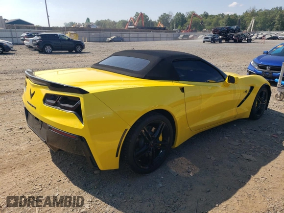 2016 Chevrolet Corvette 3LT with VIN 1G1YF3D71G5109857, listed as a Copart auction lot 69100414 with 63,216 mi miles and Salvage Title. Bid and sale history available at carsss.com. Image 3.