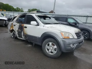2008 Kia Sorento EX z VIN KNDJD736885840110, wystawiony jako Copart lot #57787515 z przebiegiem Nie podano mil oraz Szkoda całkowita • Salvage title. Historia ofert i sprzedaży dostępna na DreamBid. Obrazek 4.