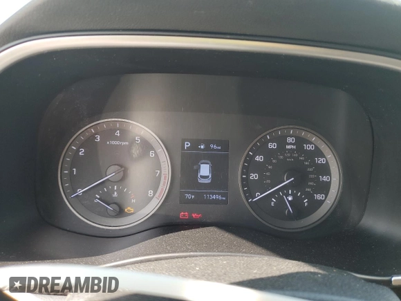 2019 Hyundai Tucson SE with VIN KM8J2CA40KU957270, listed as a Copart auction lot 53709625 with 113,496 mi miles and Clean Title. Bid and sale history available at carsss.com. Image 9.
