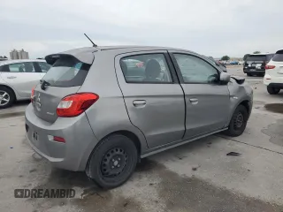 2018 Mitsubishi Mirage ES with VIN ML32A3HJ5JH004507, listed as a Copart auction lot 55047635 with 74,597 mi miles and Salvage title. Bid and sale history available at DreamBid. Image 3.