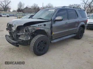 2005 Toyota Sequoia Limited with VIN 5TDBT48A35S249157, listed as a Copart auction lot 49164455 with 174,740 mi miles and Salvage Title. Bid and sale history available at DreamBid. Image 1.
