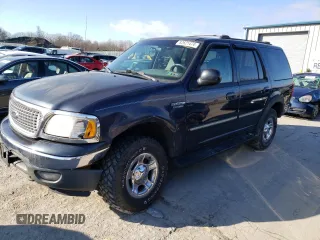 1999 Ford Expedition XLT z VIN 1FMRU1867XLB43378, wystawiony jako Copart lot #82621474 z przebiegiem 191 043 mil mil oraz Szkoda całkowita • Salvage title. Historia ofert i sprzedaży dostępna na DreamBid. Obrazek 1.