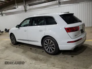 2017 Audi Q7 Premium Plus with VIN WA1LAAF72HD026795, listed as a Copart auction lot 83226354 with 183,631 mi miles and Salvage title. Bid and sale history available at DreamBid. Image 2.