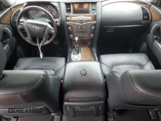 2011 Infiniti QX56 7-passenger with VIN JN8AZ2NF1B9503607, listed as a Copart auction lot 83296614 with 189,749 mi miles and Clean Title. Bid and sale history available at carsss.com. Image 8.