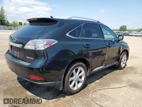 2010 Lexus RX 350 with VIN 2T2BK1BAXAC025909, listed as a Copart auction lot 62785625 with 225,794 mi miles and Clean title. Bid and sale history available at DreamBid. Image 3.