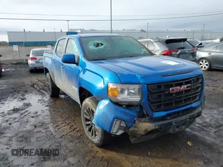 2021 GMC Canyon 4WD Elevation with VIN 1GTG6CEN1M1245554, listed as a IAAI auction lot 41099627 with 46,626 mi miles. Bid and sale history available at carsss.com. Image 6.