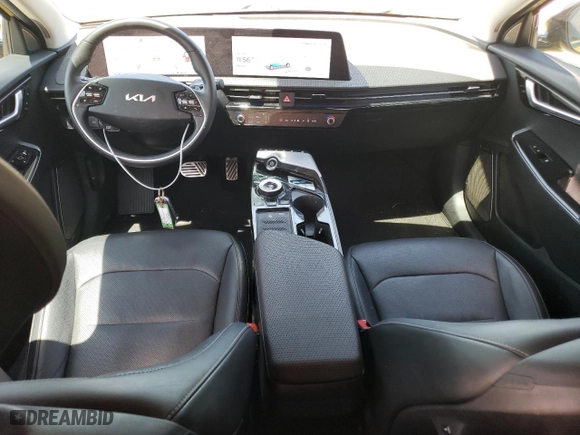 2022 Kia EV6 Wind with VIN KNDC3DLC9N5047071, listed as a Copart auction lot 59654874 with 34,072 mi miles and Salvage Title. Bid and sale history available at carsss.com. Image 8.