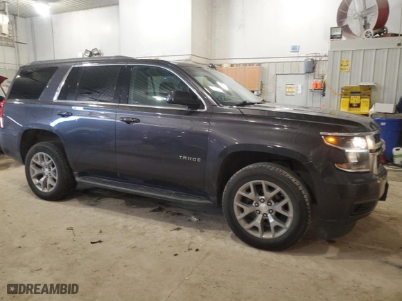 2018 Chevrolet Tahoe LS with VIN 1GNSKAKC0JR258071, listed as a Copart auction lot 49054535 with 136,406 mi miles and Salvage Title. Bid and sale history available at carsss.com. Image 4.