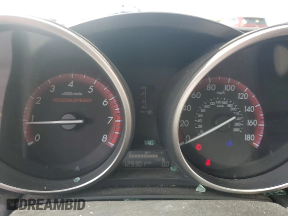 2012 Mazda 3 Mazdaspeed3 Touring with VIN JM1BL1L37C1685768, listed as a Copart auction lot 58968585 with 129,301 mi miles and Non repairable. Bid and sale history available at DreamBid. Image 9.