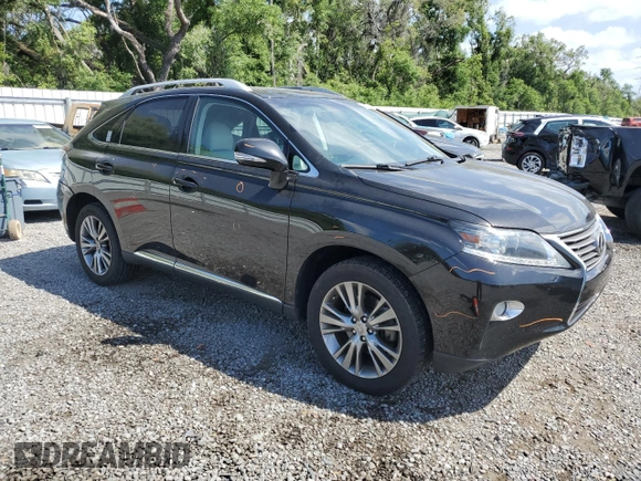 2013 Lexus RX 350 with VIN 2T2ZK1BA1DC092269, listed as a Copart auction lot 54515525 with 126,058 mi miles and Salvage Title. Bid and sale history available at DreamBid. Image 4.