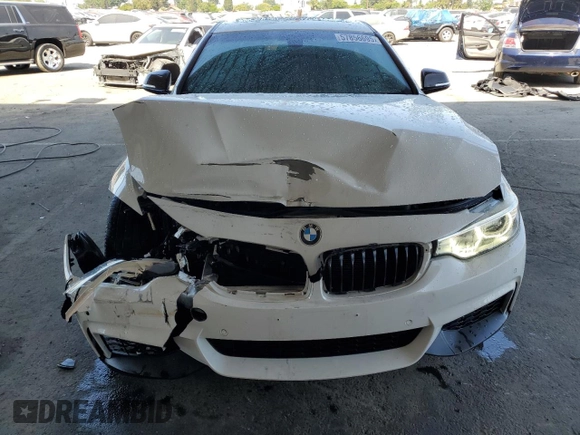 2014 BMW 4 Series 428i with VIN WBA3N3C57EF711803, listed as a Copart auction lot 57856695 with 68,905 mi miles and Salvage title. Bid and sale history available at DreamBid. Image 5.