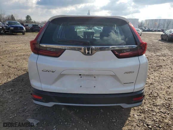 2022 Honda CR-V Special Edition with VIN 2HKRW2H78NH605722, listed as a Copart auction lot 81133194 with 34,027 mi miles and Salvage Title. Bid and sale history available at carsss.com. Image 6.